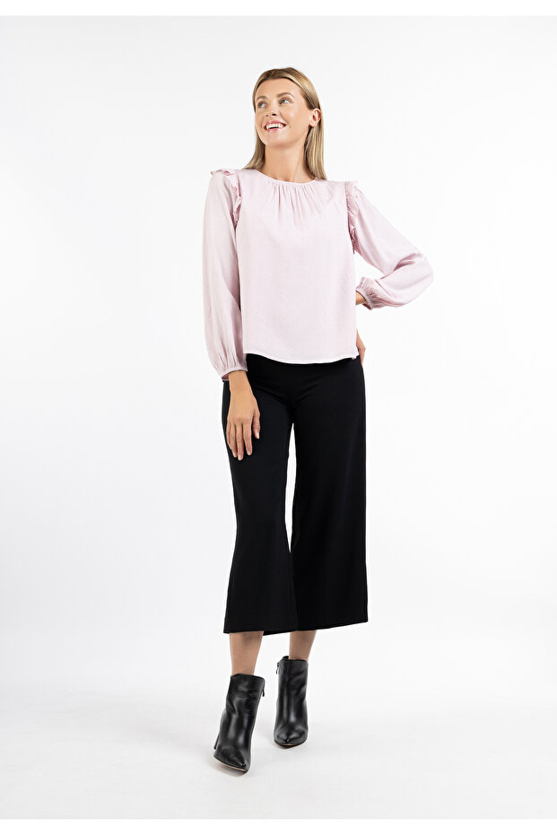 Klassische Langarmbluse - 1