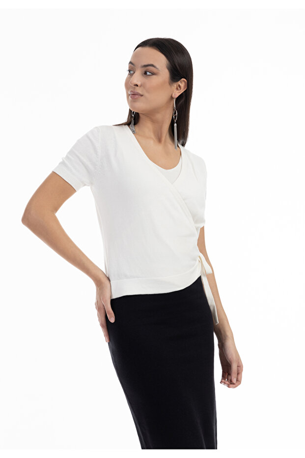 Kurzarm-Pullover - 3