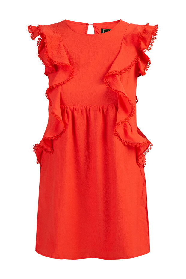 Minikleid mit Rüschen - 2