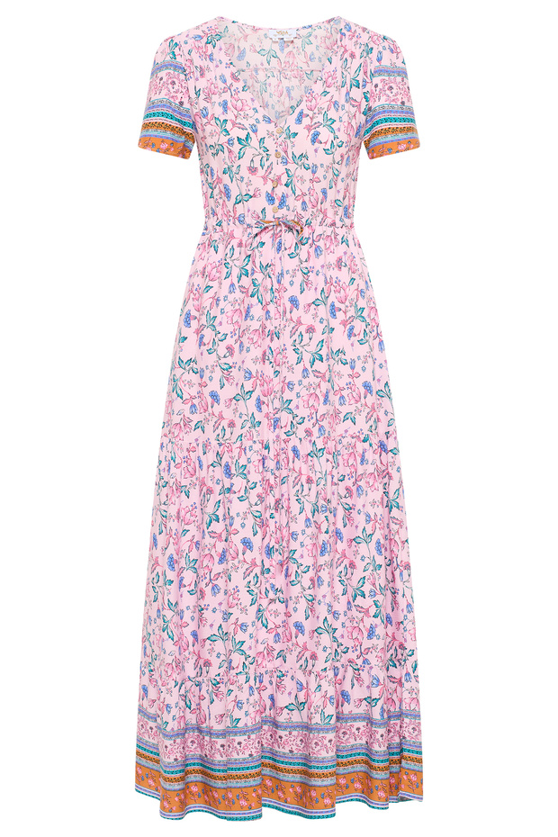 Maxikleid mit Blumenprint - 3