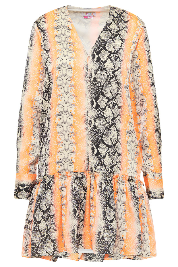 Kleid mit Reptilprint - 2