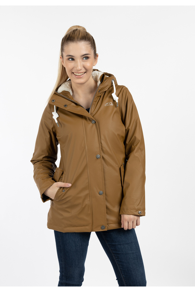 Regenjacke mit Teddyfutter - 3