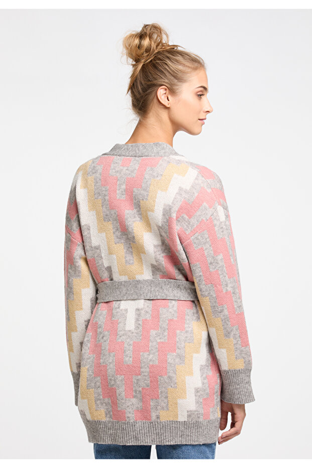 Offener Strickcardigan - 4