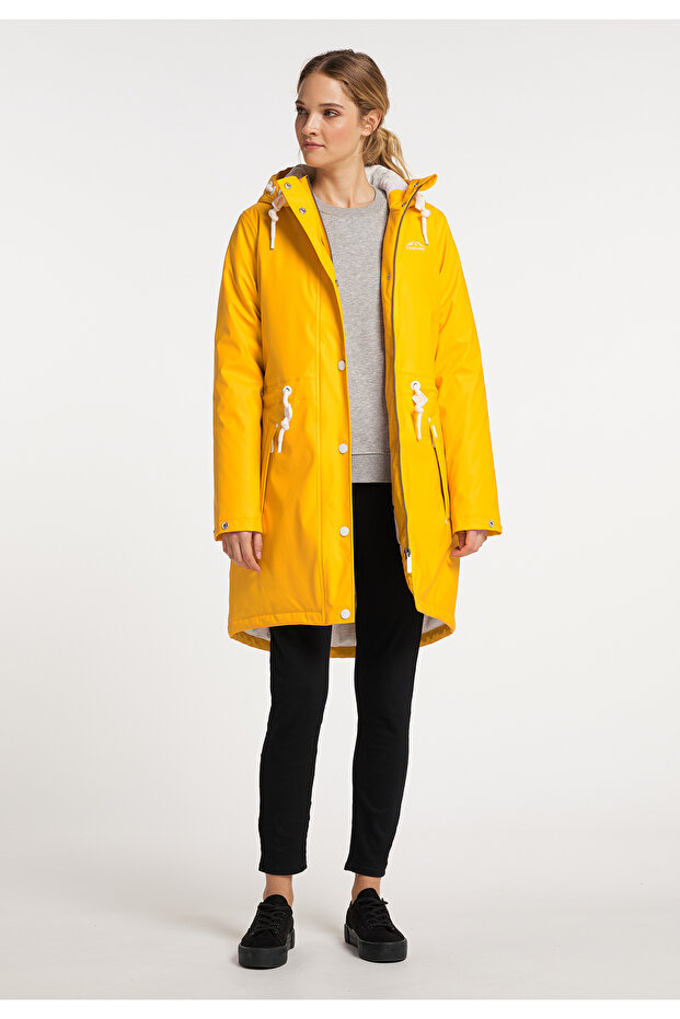 Wattierter Regenmantel - 1