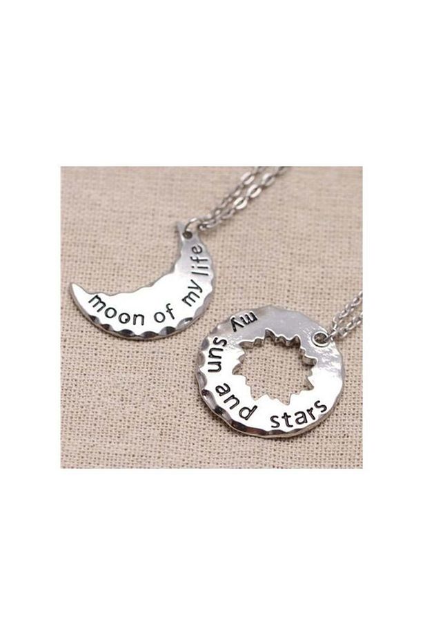 Game Of Thrones -Moon Of My Life & My Sun And Stars Kolye - 2