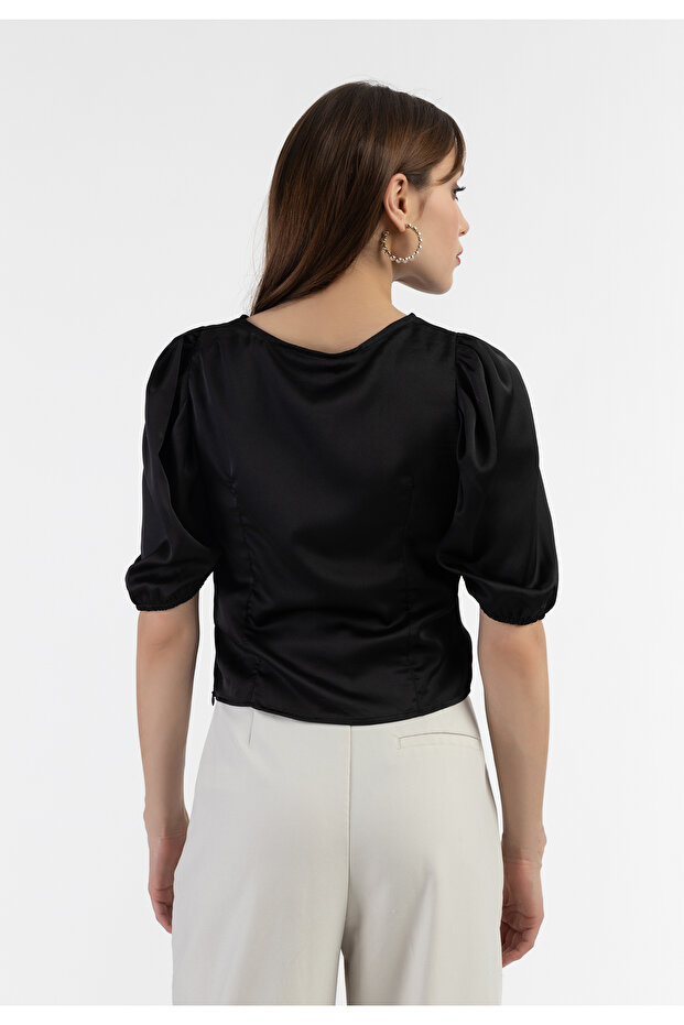 Drapiertes Top - 4