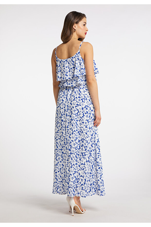 Maxikleid mit Blumenprint - 2