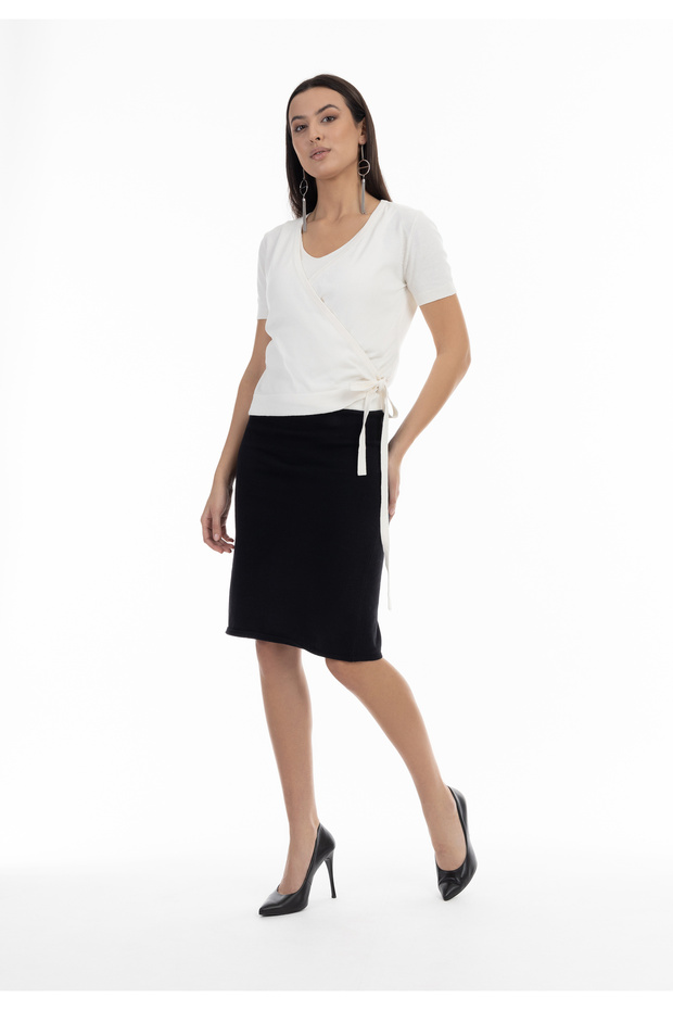 Kurzarm-Pullover - 1