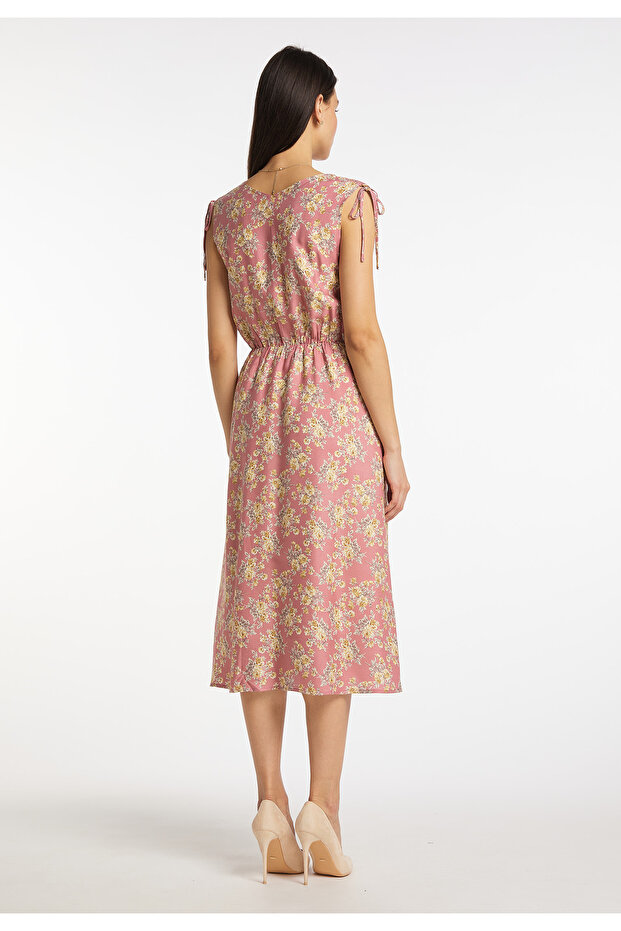 Kleid mit floralem Print - 2