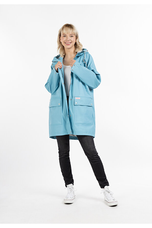 Oversized Regenmantel - 1