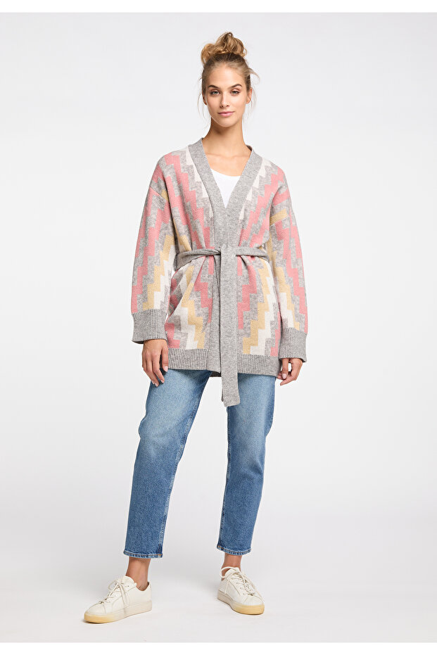 Offener Strickcardigan - 1