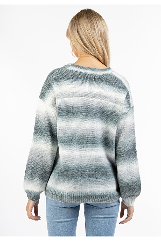 Strickjacke mit Knöpfen - 4