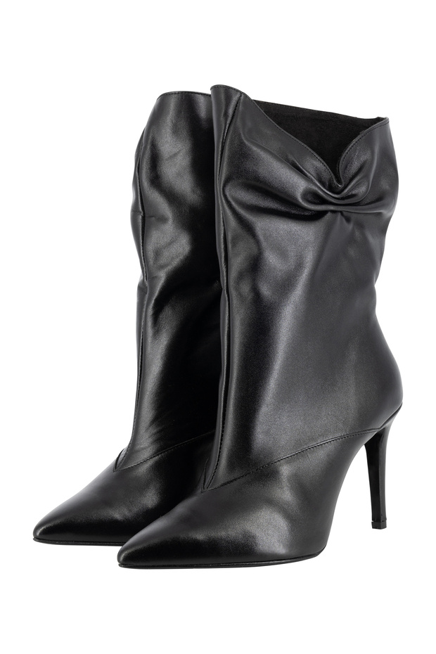 Leder Stiefelette - 4
