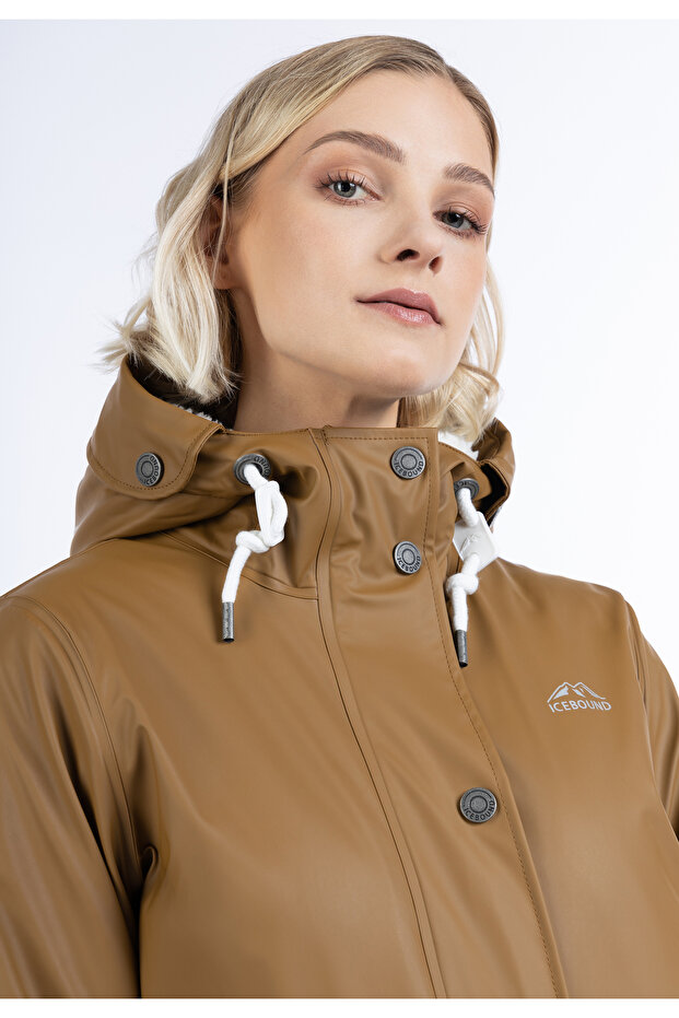 Regenmantel mit Teddyfutter - 5