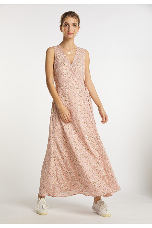 Maxikleid mit Allover-Print