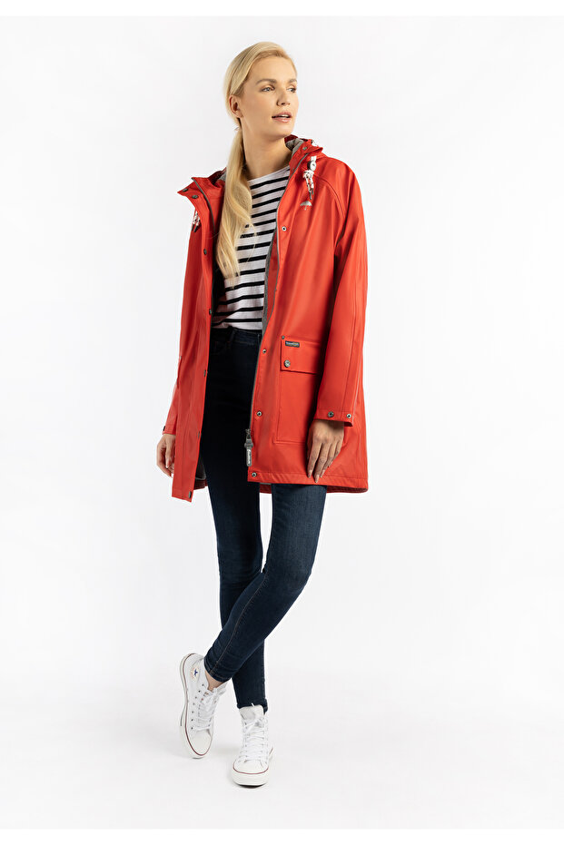 Oversized Regenmantel - 1