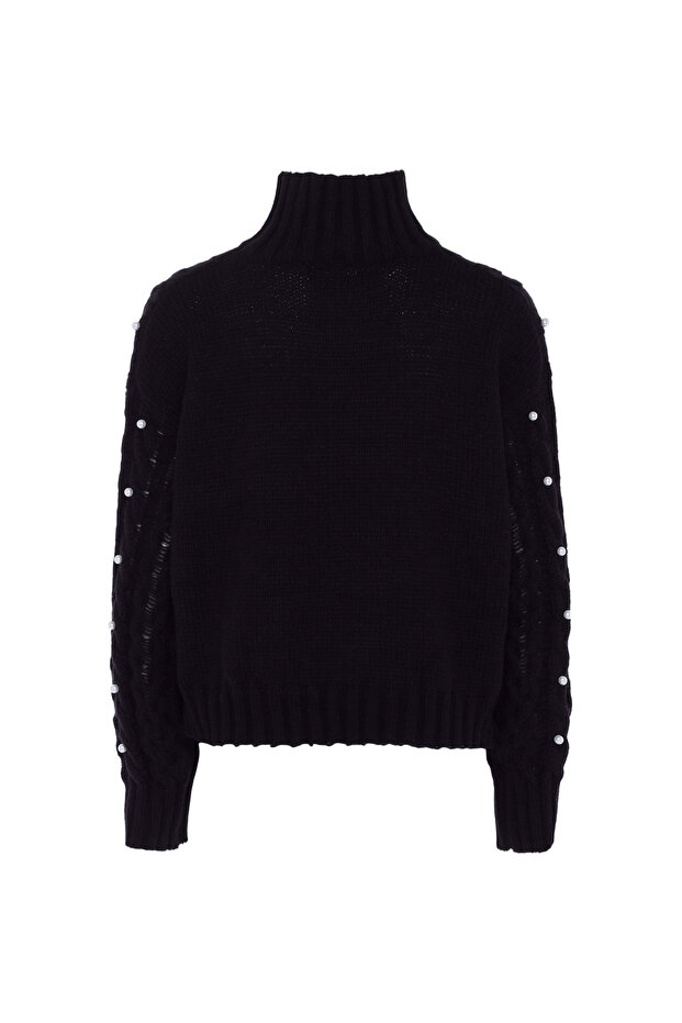 Pullover mit Perlen - 2