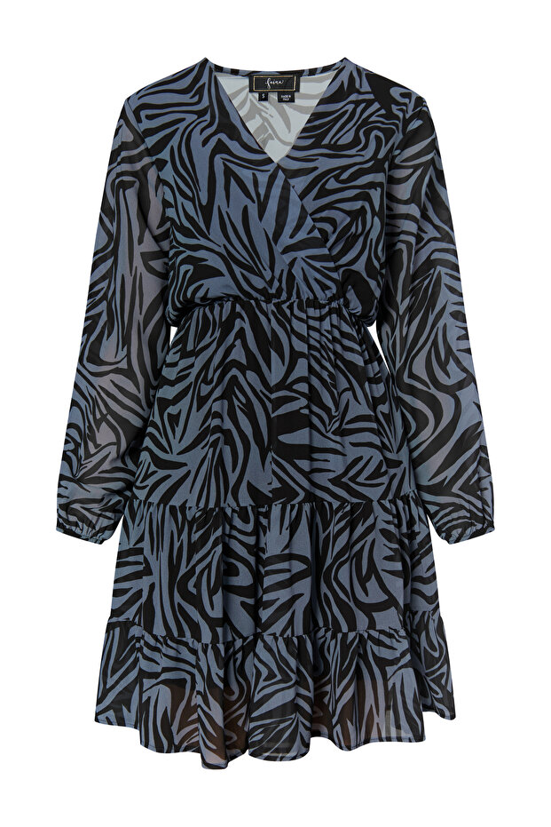 Kleid mit Zebra-Print - 2
