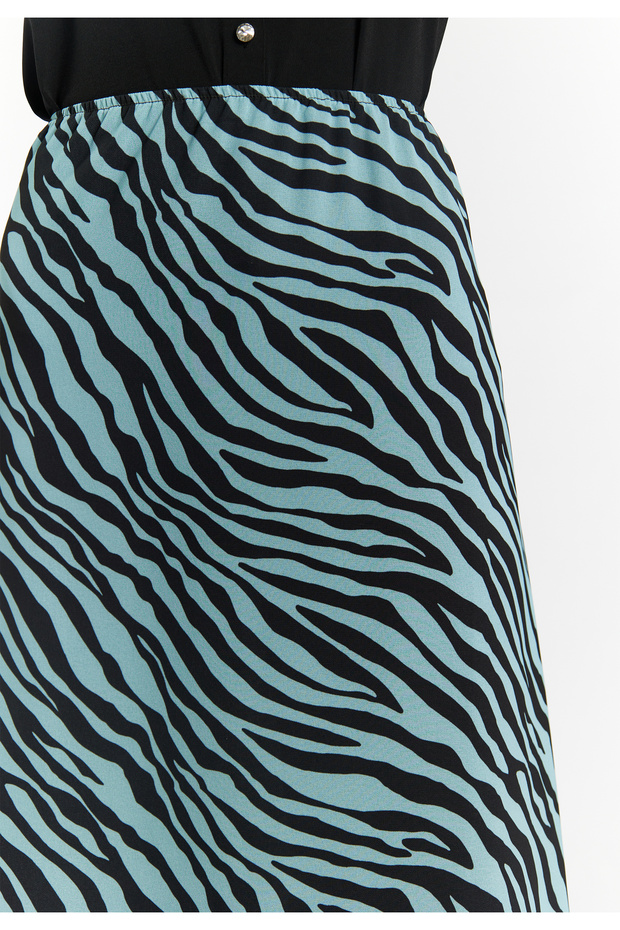 Rock mit Zebra-Print - 5