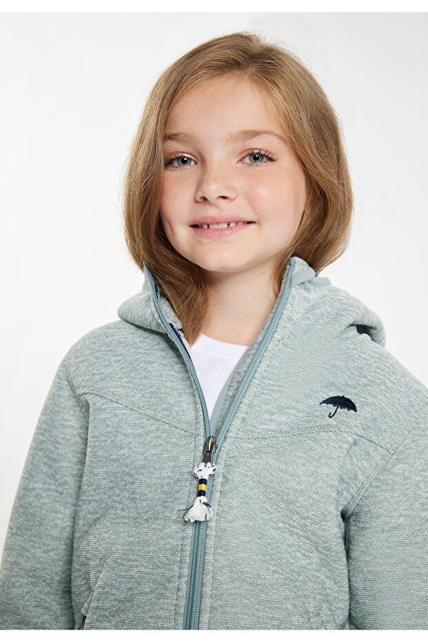 Strickfleeceblouson mit Teddyfutter - 5