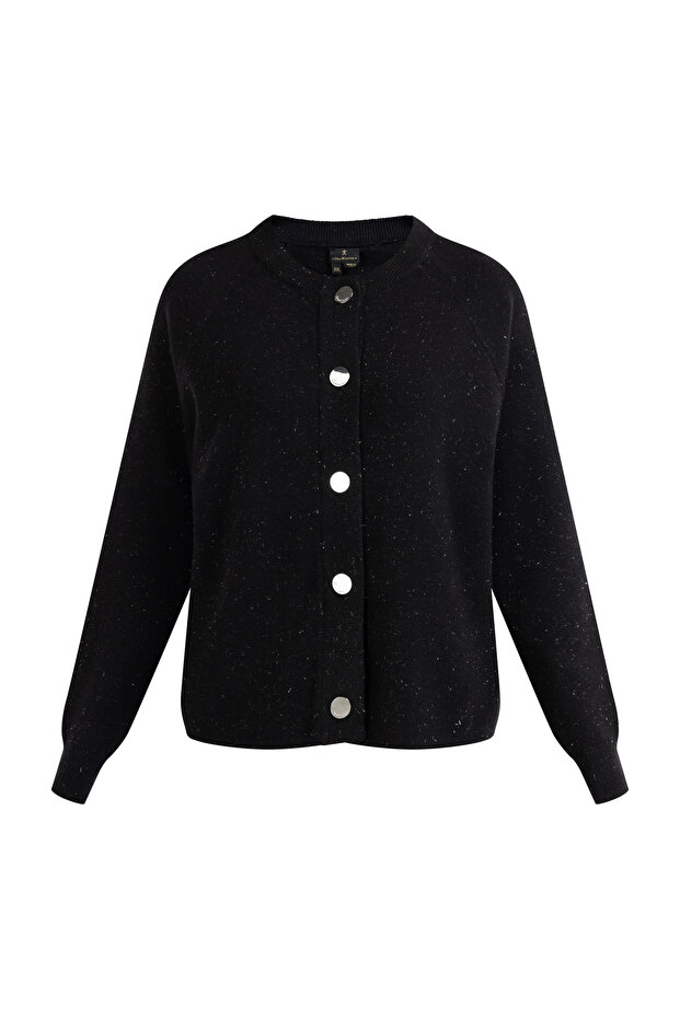 Strickjacke mit Knöpfen - 2