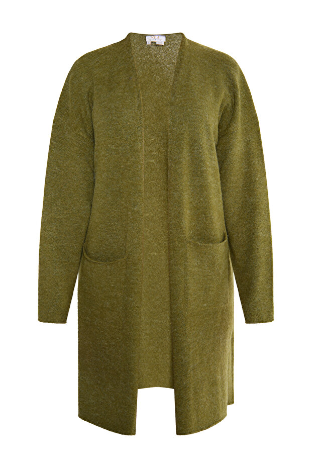 Lange Strickjacke - 2