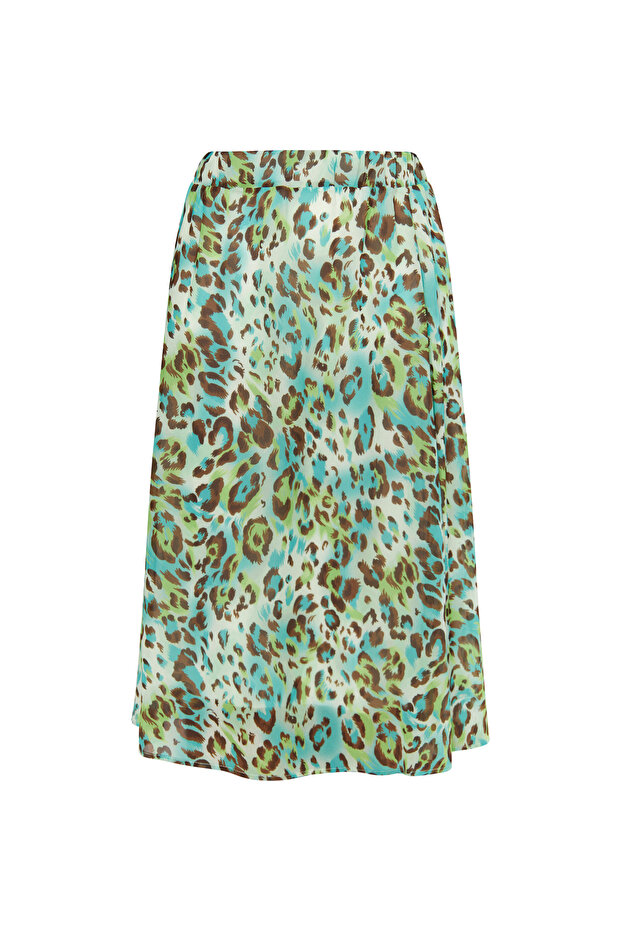 Rock mit Leoprint - 2