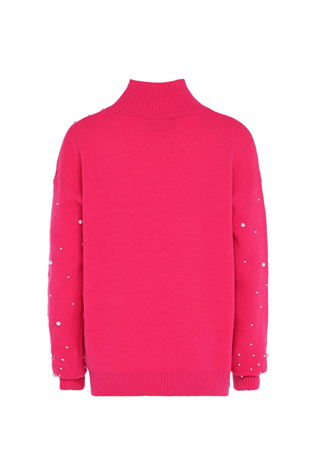 Πουλόβερ mit Perlen - 2