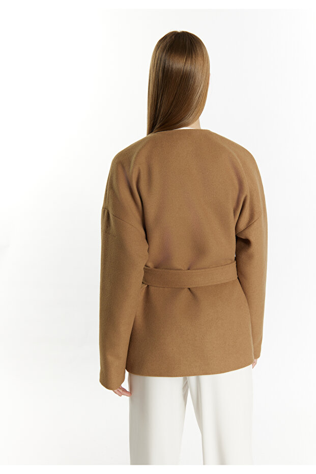 Transitional jacket made of wool blend - 4