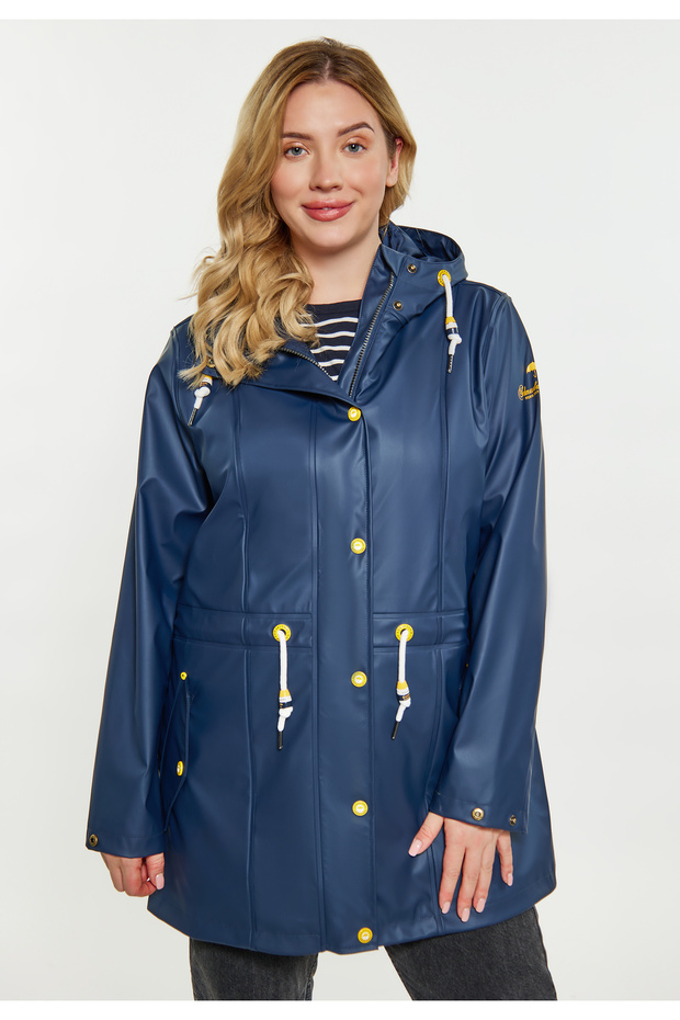 Plus Size Curvy Regenmantel - 3