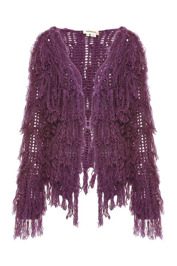 Gehäkelte Jacke - 1