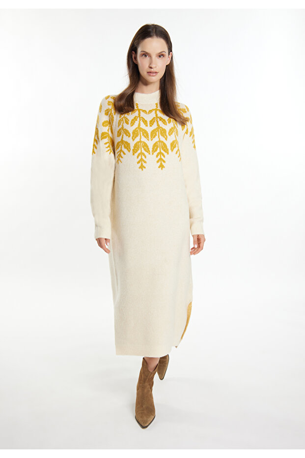 Maxi Strickkleid - 4