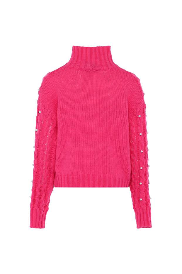 Pullover mit Perlen - 2