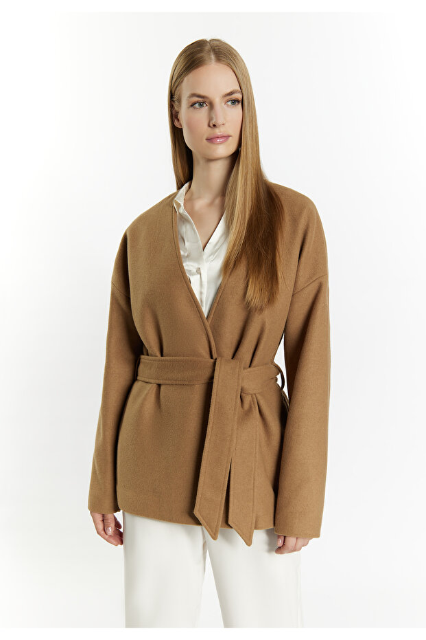 Transitional jacket made of wool blend - 3