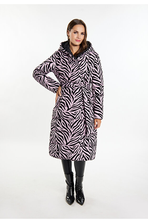 Langer Steppmantel - 4