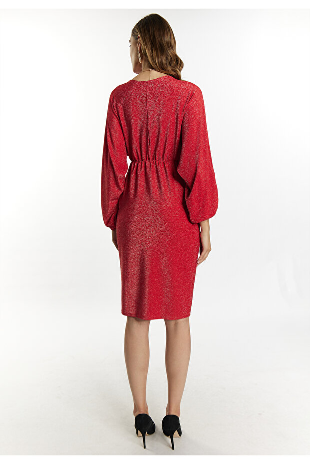 Abendkleid mit Glanzgarn - 2