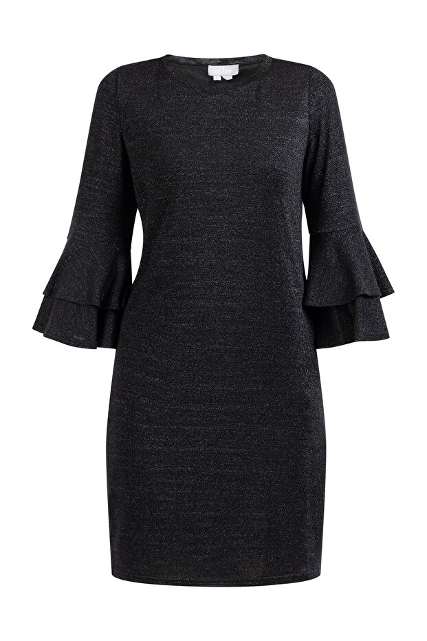 Kleid mit Glanzgarn - 2