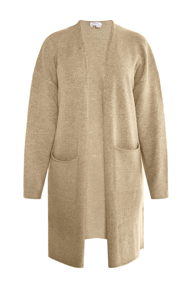 Lange Strickjacke - 2