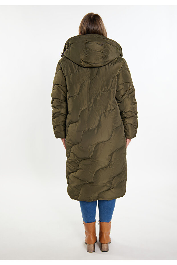 Langer Steppmantel - 2