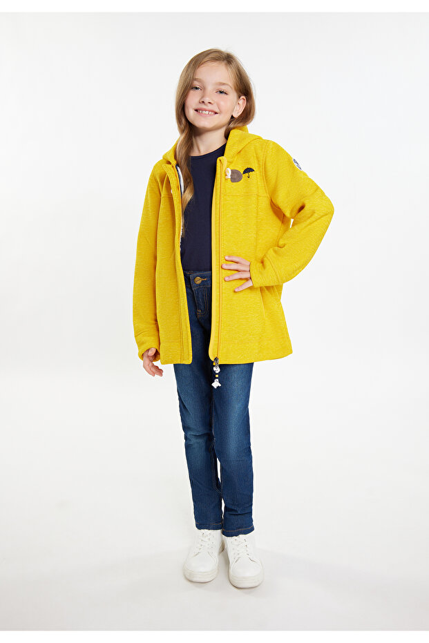 Strickfleecedufflecoat für M dchen - 1