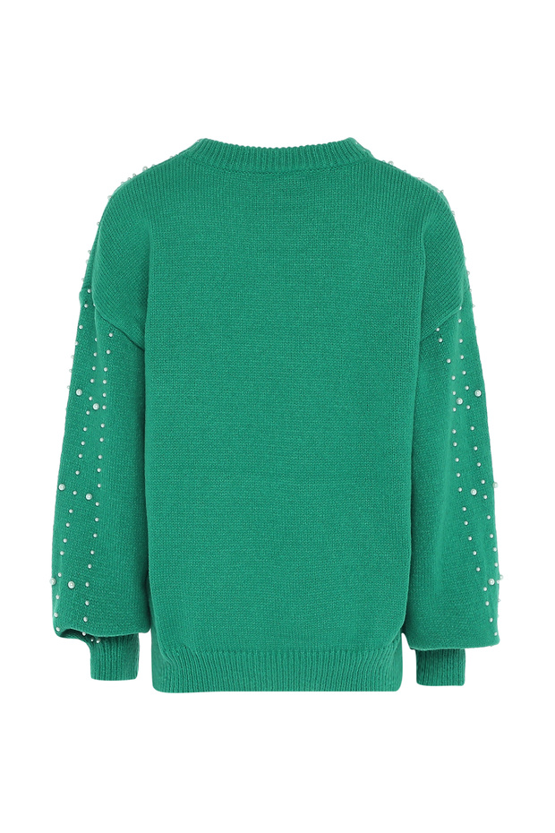 Pullover mit Perlen - 2
