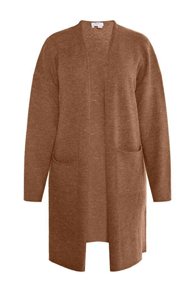 Lange Strickjacke - 2