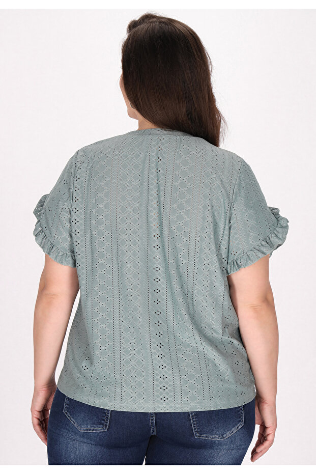 Plus Size blouse - 4