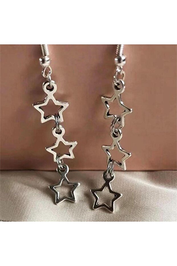 أقراط نجمة متدلية - 2