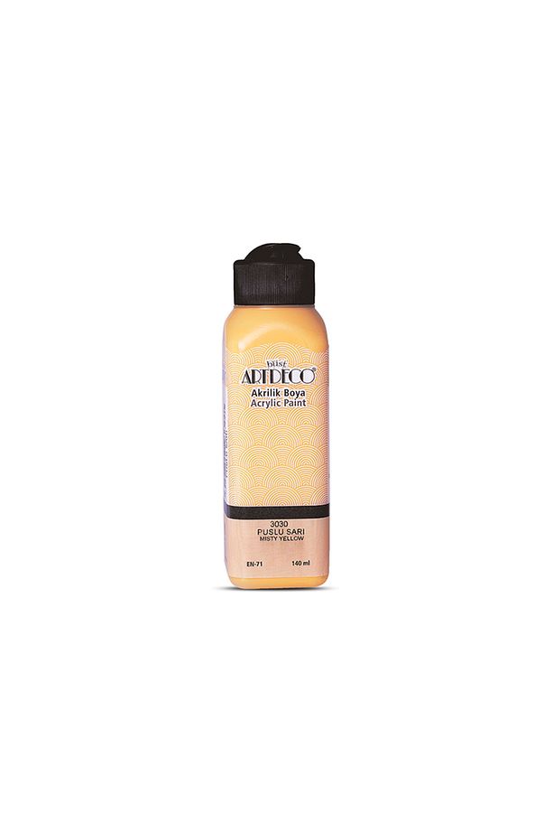 Akrilik Boya 140ml Puslu Sarı 3030 - 1