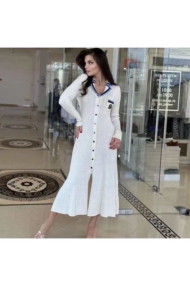 Yeni sezon triko elbise majbour leleyan model - 2
