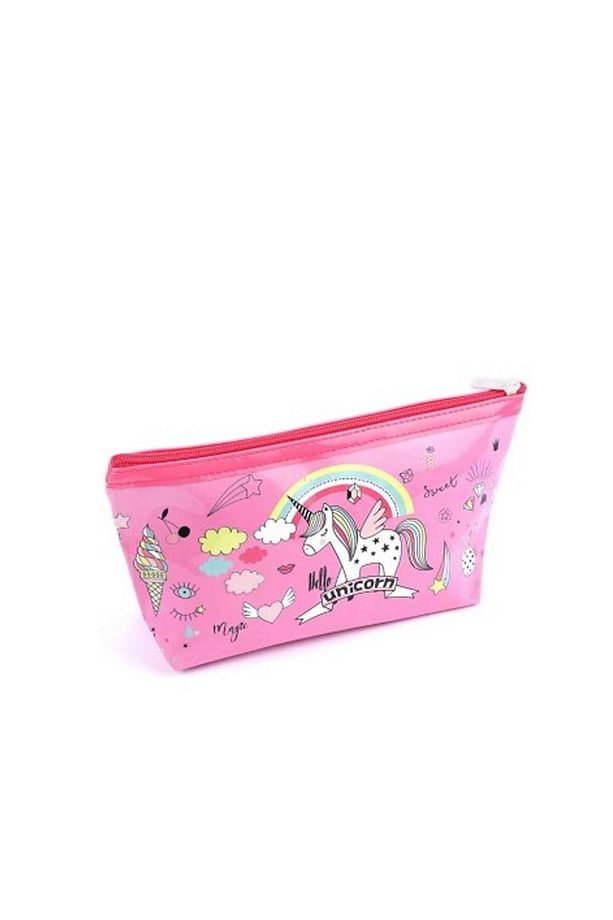 Lionesse Hello Unicorn Makyaj Çantası - Pembe - 1
