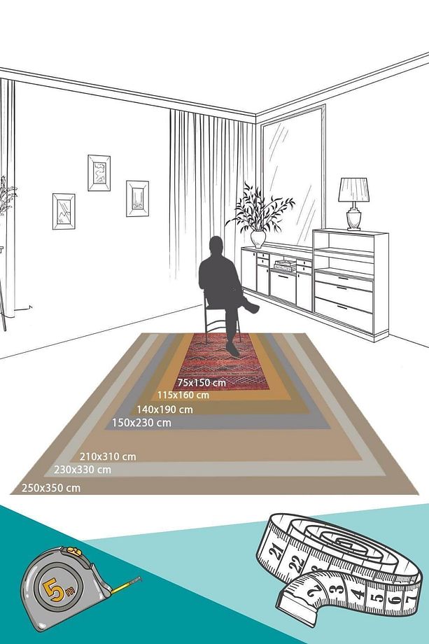 Patchwork Desenli Salon Halısı, Dokuma Taban Dekoratif Şönil Yeşil Halı Jazz Al 102 - 5