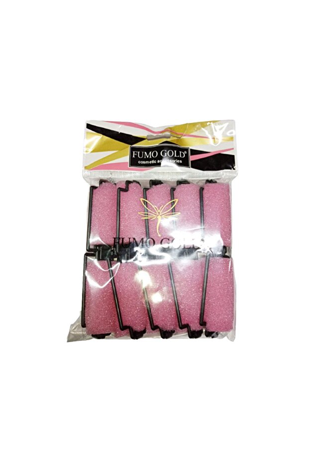 Sünger Bigudi - Pembe - 1