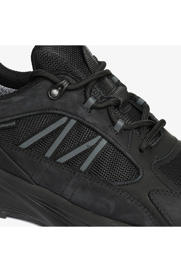 17680 Erkek Siyah Su Geçirmez Ayakkabı - 5